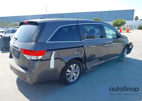2016 Honda Odyssey Ex-L z USA, uszkodzony, nr VIN 5FNRL5H64GB072528